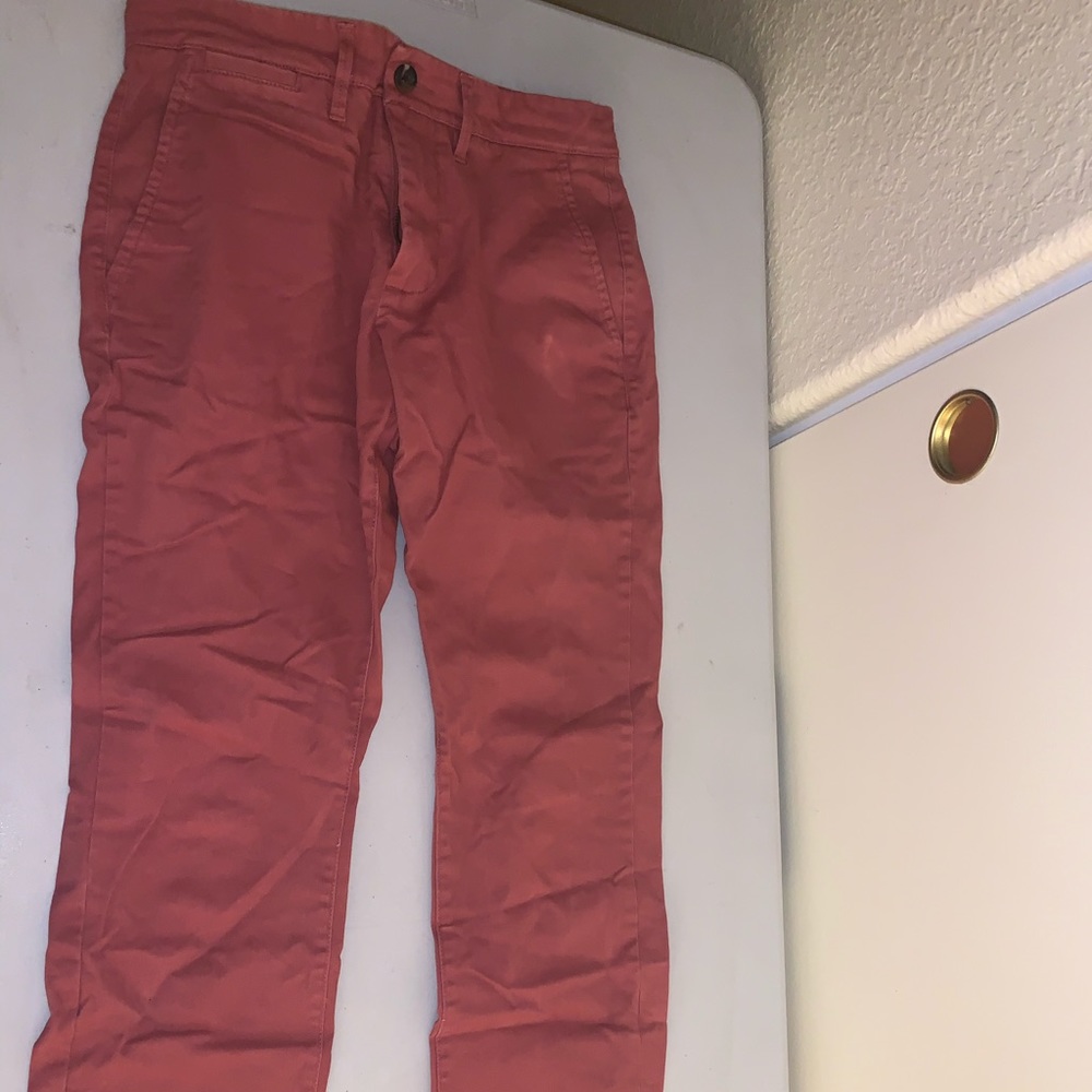 Red/Pink Goodfellow Chino Pants